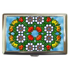 Cute Floral Mandala  Cigarette Money Cases by paulaoliveiradesign