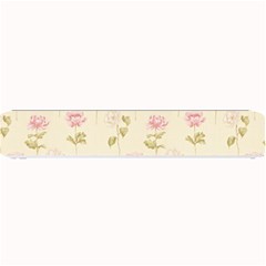 Floral Paper Illustration Girly Pink Pattern Small Bar Mats