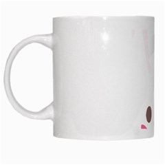 Rabbit Cute Animal White White Mugs