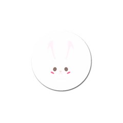 Rabbit Cute Animal White Golf Ball Marker