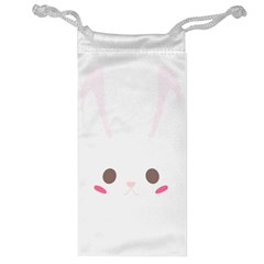 Rabbit Cute Animal White Jewelry Bag