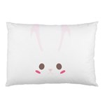 Rabbit Cute Animal White Pillow Case 26.62 x18.9  Pillow Case