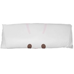 Rabbit Cute Animal White Body Pillow Case (Dakimakura)