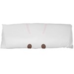 Rabbit Cute Animal White Body Pillow Case Dakimakura (Two Sides) Front