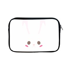 Rabbit Cute Animal White Apple iPad Mini Zipper Cases