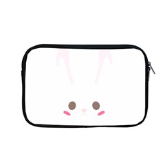 Rabbit Cute Animal White Apple MacBook Pro 13  Zipper Case