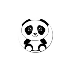 Bear Panda Bear Panda Animals Golf Ball Marker (10 Pack) by Nexatart