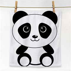 Bear Panda Bear Panda Animals Face Towel by Nexatart