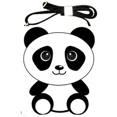 Bear Panda Bear Panda Animals Shoulder Sling Bags by Nexatart