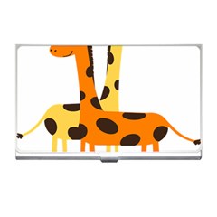 Giraffe Africa Safari Wildlife Business Card Holders by Nexatart