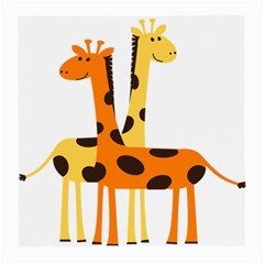 Giraffe Africa Safari Wildlife Medium Glasses Cloth (2-side) by Nexatart