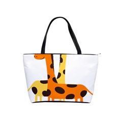 Giraffe Africa Safari Wildlife Shoulder Handbags by Nexatart