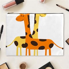 Giraffe Africa Safari Wildlife Cosmetic Bag (xl) by Nexatart