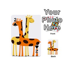 Giraffe Africa Safari Wildlife Playing Cards 54 (mini)  by Nexatart