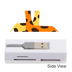 Giraffe Africa Safari Wildlife Memory Card Reader (stick)  by Nexatart