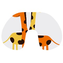 Giraffe Africa Safari Wildlife Travel Neck Pillows by Nexatart