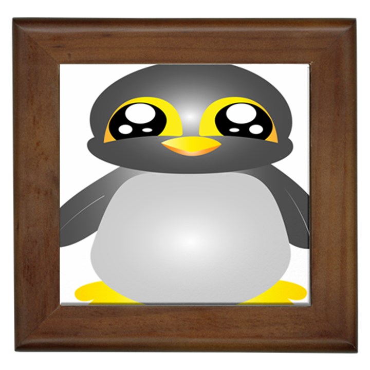 Cute Penguin Animal Framed Tiles