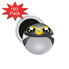 Cute Penguin Animal 1 75  Magnets (100 Pack)  by Nexatart