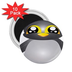 Cute Penguin Animal 2 25  Magnets (10 Pack)  by Nexatart