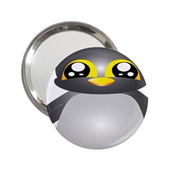 Cute Penguin Animal 2 25  Handbag Mirrors by Nexatart