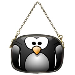 Penguin Birds Aquatic Flightless Chain Purses (two Sides)  by Nexatart