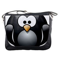 Penguin Birds Aquatic Flightless Messenger Bags by Nexatart