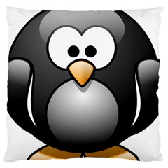 Penguin Birds Aquatic Flightless Large Cushion Case (one Side) by Nexatart