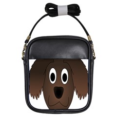 Dog Pup Animal Canine Brown Pet Girls Sling Bags by Nexatart