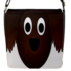 Dog Pup Animal Canine Brown Pet Flap Messenger Bag (s) by Nexatart