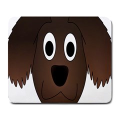 Dog Pup Animal Canine Brown Pet Large Mousepads by Nexatart