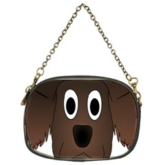 Dog Pup Animal Canine Brown Pet Chain Purses (two Sides)  by Nexatart