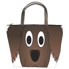 Dog Pup Animal Canine Brown Pet Bucket Bags by Nexatart