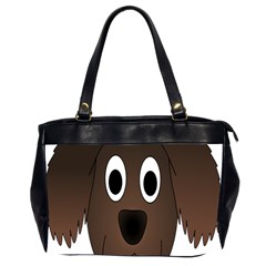 Dog Pup Animal Canine Brown Pet Office Handbags (2 Sides)  by Nexatart