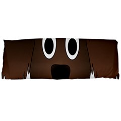 Dog Pup Animal Canine Brown Pet Body Pillow Case Dakimakura (two Sides) by Nexatart