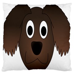 Dog Pup Animal Canine Brown Pet Standard Flano Cushion Case (one Side) by Nexatart