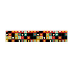 Colors On Black Flano Scarf (mini) by linceazul