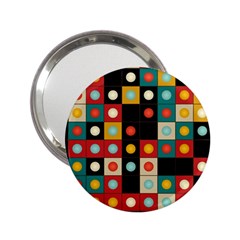 Colors On Black 2 25  Handbag Mirrors by linceazul