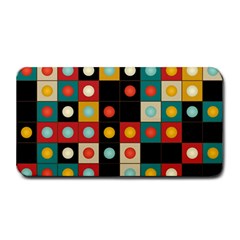 Colors On Black Medium Bar Mats by linceazul