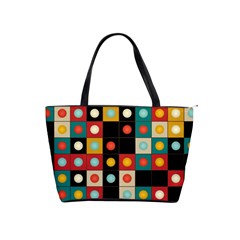 Colors On Black Shoulder Handbags by linceazul