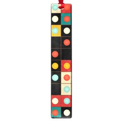 Colors On Black Large Book Marks by linceazul