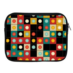 Colors On Black Apple Ipad 2/3/4 Zipper Cases by linceazul