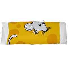 Rat Mouse Cheese Animal Mammal Body Pillow Case (dakimakura) by Nexatart