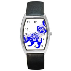 Skunk Animal Still From Barrel Style Metal Watch by Nexatart