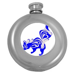 Skunk Animal Still From Round Hip Flask (5 Oz) by Nexatart