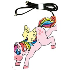 Unicorn Arociris Raimbow Magic Shoulder Sling Bags by Nexatart