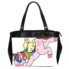 Unicorn Arociris Raimbow Magic Office Handbags (2 Sides)  by Nexatart