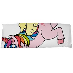 Unicorn Arociris Raimbow Magic Body Pillow Case Dakimakura (two Sides) by Nexatart