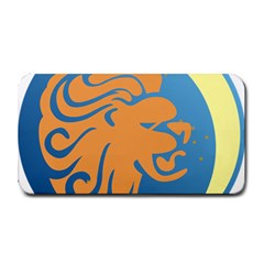 Lion Zodiac Sign Zodiac Moon Star Medium Bar Mats by Nexatart