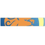 Lion Zodiac Sign Zodiac Moon Star Flano Scarf (Large) Front