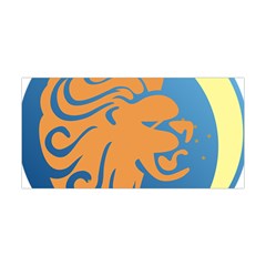 Lion Zodiac Sign Zodiac Moon Star Yoga Headband by Nexatart